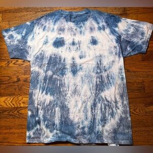 Champion Blue and White Short Sleeve Tee